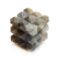 Load image into Gallery viewer, 5PC Platonic Solid Stone | Healing Square Gemstone | Energy Egyptian Gemstone | Spiritual Stones | 23mm
