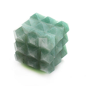 5PC Platonic Solid Stone | Healing Square Gemstone | Energy Egyptian Gemstone | Spiritual Stones | 23mm