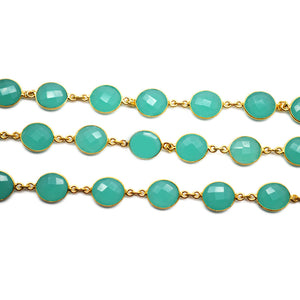 5ft Rose Chalcedony 2-2.5mm Oxidized Wrapped Beads Rosary | Gemstone Rosary Chain | Wholesale Chain Faceted Crystal