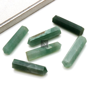 5PC Crystal Tower | Pencil Pointed Gemstone | Spiritual Jewelry | 37x10mm