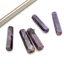 Load image into Gallery viewer, 5PC Crystal Tower | Pencil Pointed Gemstone | Spiritual Jewelry | 37x10mm
