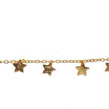 Load image into Gallery viewer, 5ft Dangle Star Station Chain 9mm | Star Necklace | Soldered Chain | Anklet Finding Chain
