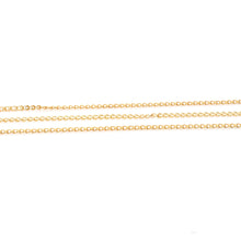 Load image into Gallery viewer, 5ft Link Chain 4x2mm | Minimal Finding Chain | Graduated Link Necklace | Station Chain
