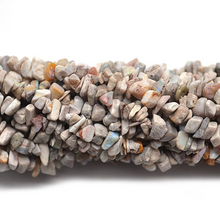 Load image into Gallery viewer, 5 Strands Australian Opal Gemstone Chip beads | Bead Necklace | Free Form Nugget Chips | Gemstone Chips | Long Bead Strand
