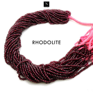 Rondelle Gemstone Beads | Jewellery making Beads | Natural Gemstone | Bead Necklace | Bead Bracelet | Wholesale Beads.