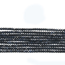 Load image into Gallery viewer, Sapphire Rondelle Gemstone Beads | Jewellery making Beads | Natural Gemstone | Bead Necklace | Bead Bracelet | Wholesale Beads

