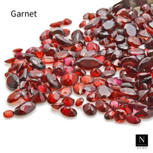 Load image into Gallery viewer, 50CT Garnet Faceted Loose Gemstones
